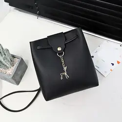 Для женщин Сумка Кожа PU сумка маленький олень Сумочка Леди Crossbody сумка новый