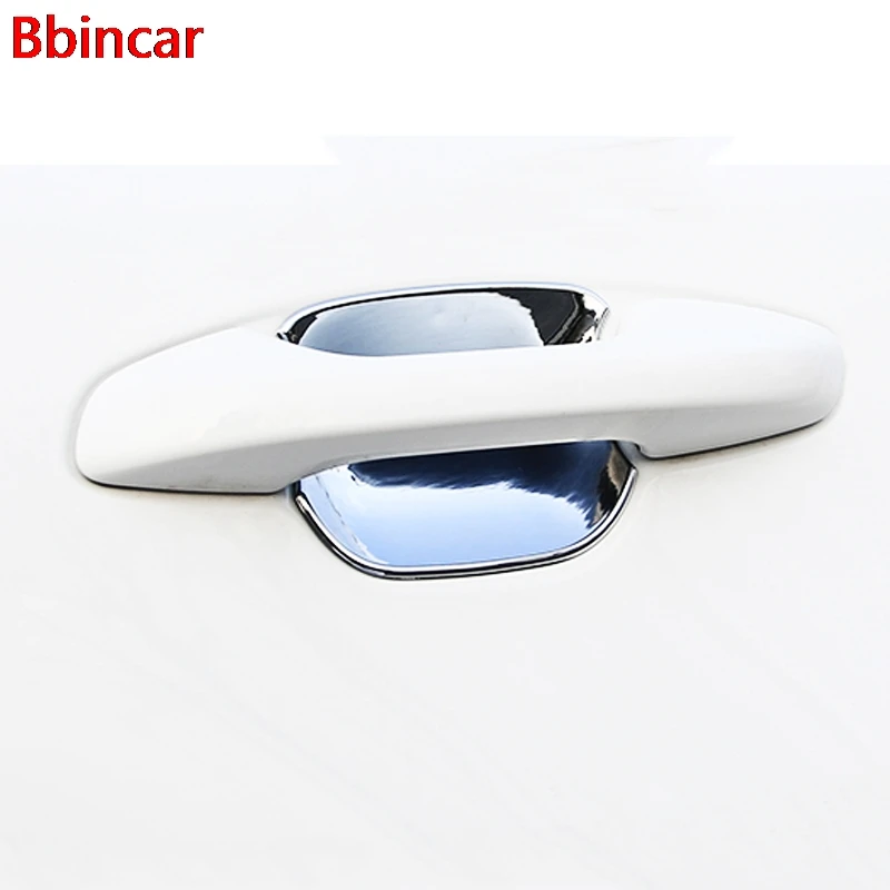 Крышка ручки двери автомобиля Bbincar отделка ABS Хромированная чаша потяните хром