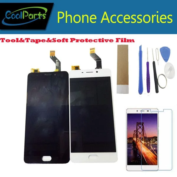 

5.5 inch For Meizu Meilan Note 6 M721H M721Q M721W Meizu M6 Note LCD Display+Touch Screen Digitizer White Black Color With Kits