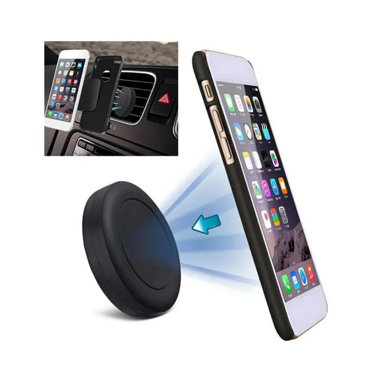 

Portable Car Phone Mount Air Vent Mount Magnet Stand For Cellphones And Navigators Adsorption Universal Magnetic Phone Stand