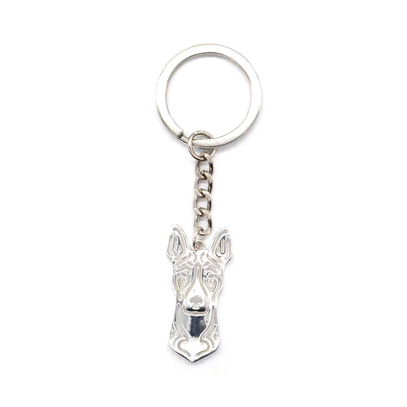 Брелок для ключей в форме собаки из сплава | Украшения и аксессуары