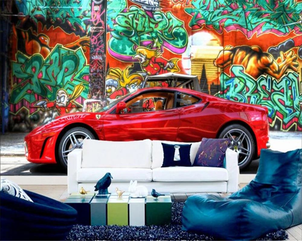 Supercar Graffiti Wallpaper