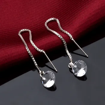 

Long Section Of The Flow Of Thieves 2020 New Fashion Long Section Tassel Crystal Earrings Wholesale Jewelry