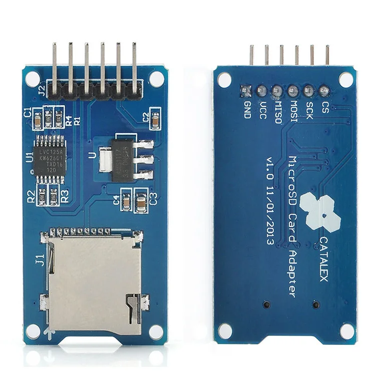 Плата запоминающего устройства Micro SD доска Mciro SD TF карты памяти дюбель-модуль SPI для Arduino "сделай сам"