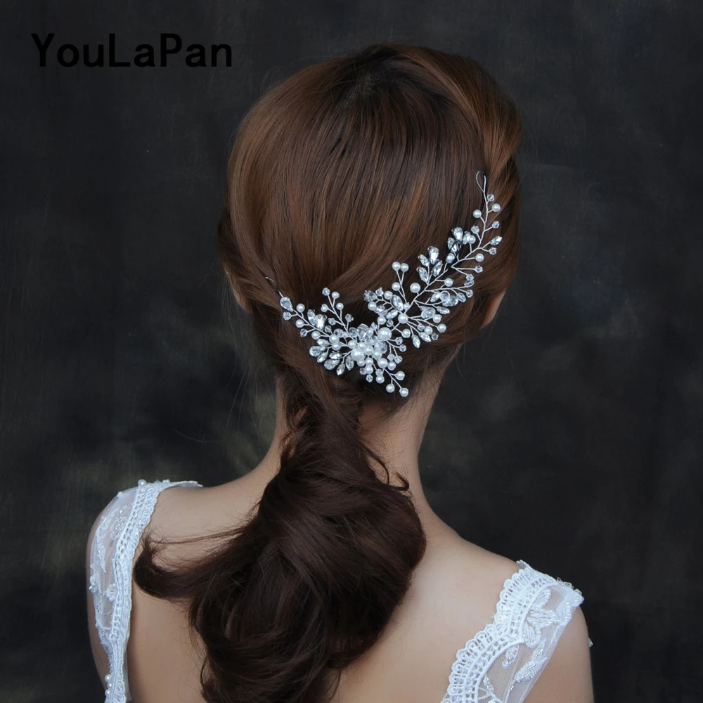 

YouLaPan HP84 Wedding Headband Bride Hair Jewelry Wedding Tiara Bridal Hair Vine Wedding Headwear Wedding Hair Accessories