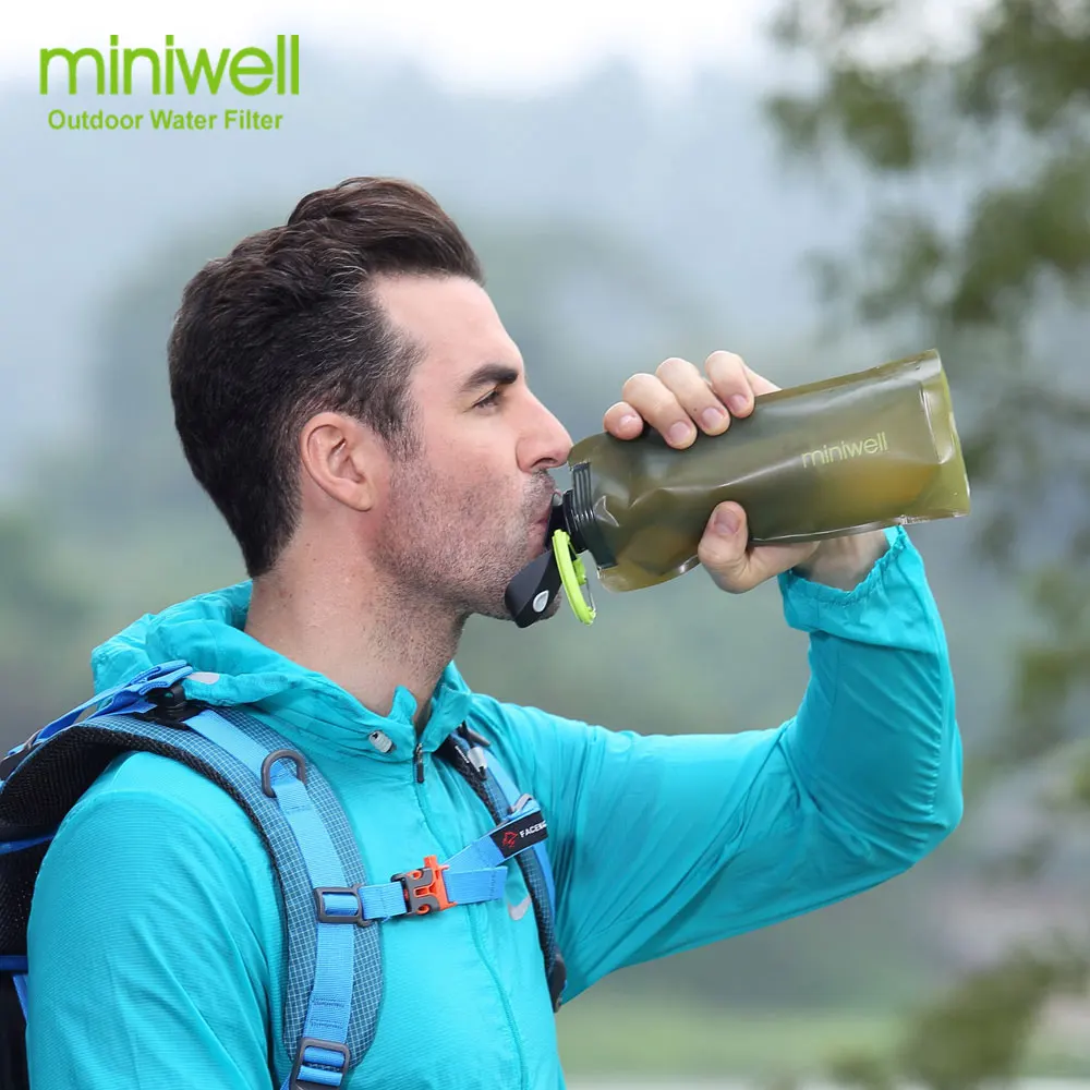 Survival Kit Portable Water Filter Tourism Survival Hiking Camping Marching