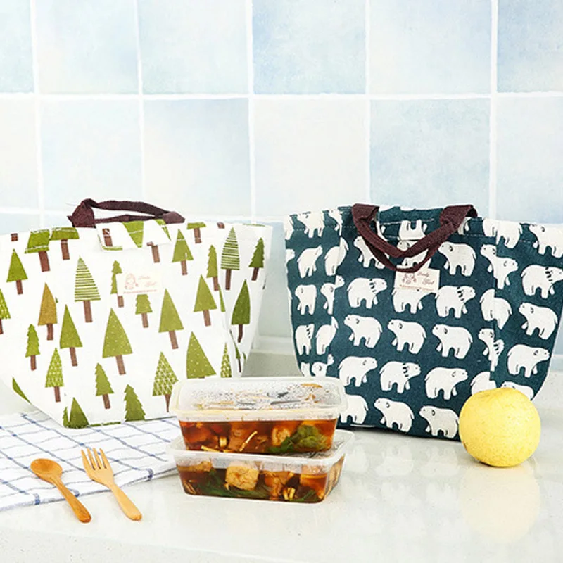 Portable Insulation Bag Feeding Food Milk Bottle Warmer Bear Pattern Large Mummy Breast Milk Thermal Kettle Casual Tote BB5034 (11)