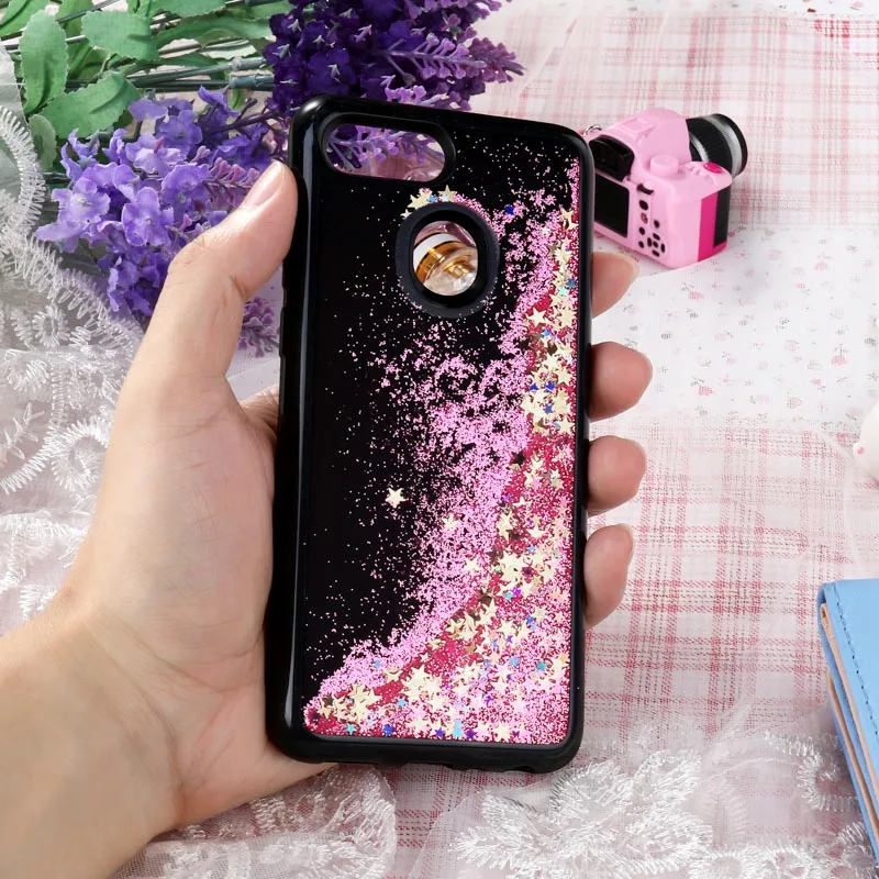 

Case For Oppo R15 R17 Pro Case Coque For Oppo A3 A5 A7 A57 A79 A83 F7 F9 F5 F3 K1 Case Silicone Soft Liquid Quicksand Cover Capa