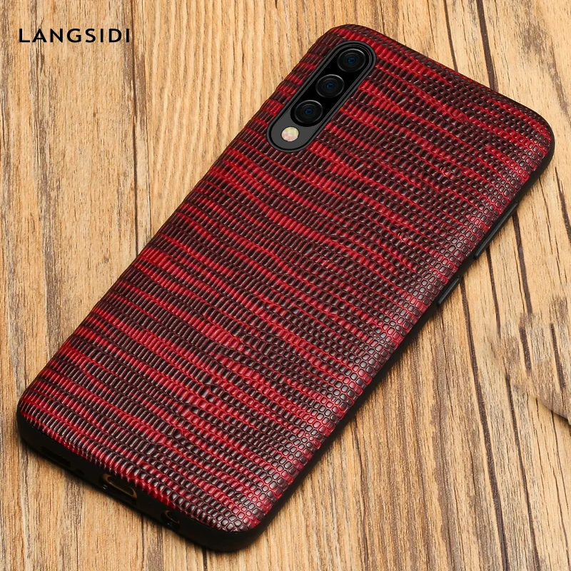 Luxury Genuine leather Phone Case For Samsung Galaxy A50 A51 A70 A71 A30 A7 A8 Note 20 10 9 S20 Ultra S10 Lite S8 S9 Plus cover