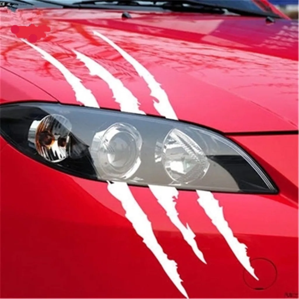 

Funny Car Sticker Reflective Monster Scratch Stripe Claw Marks Car Auto Headlight Decoration Vinyl Decal Car Stickers