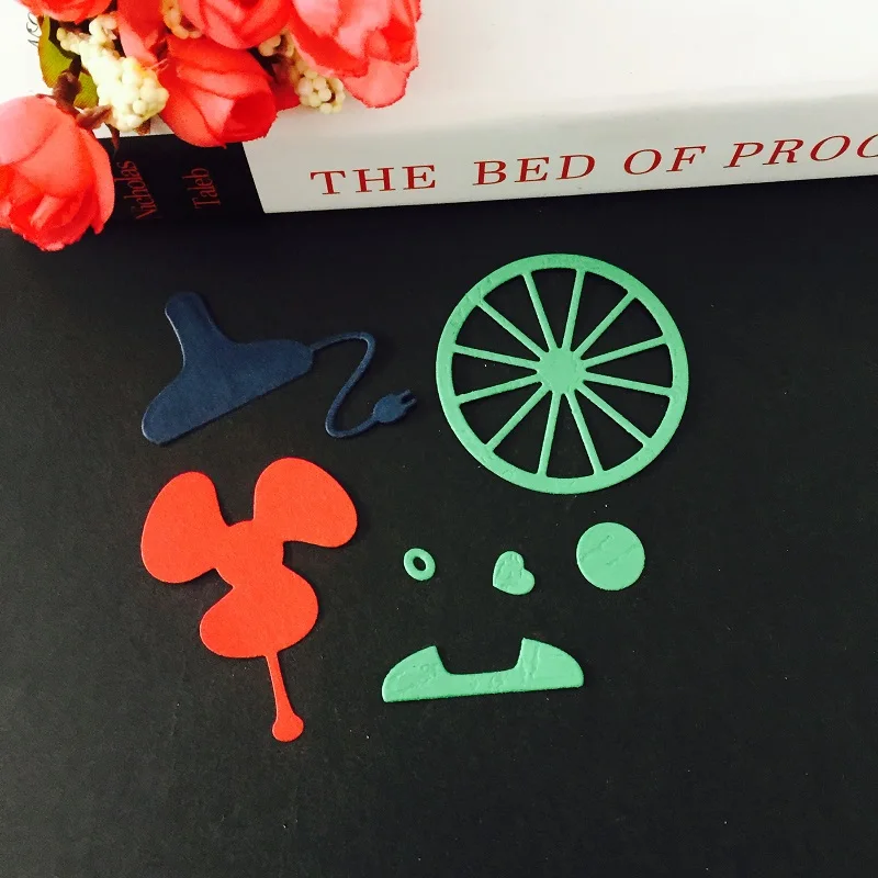 

Electric fan Dies Scrapbooking Metal Cutting Dies for DIY Photo Album Decorative Paper Cards Making Craft dies Electric cut die