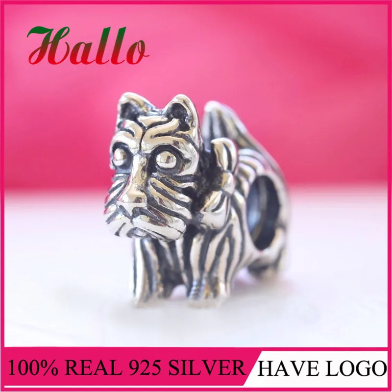 Joyas de plata 925 пробы Серебряный Скотти очаровательные бусины подходят