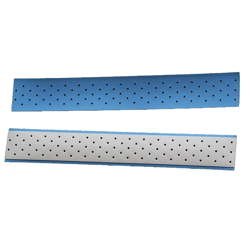 1pcs Blue Hair Tape Adhesive Toupee Double Side With Hole Breathable Waterproof For Seamless Wig Human Hair Extension