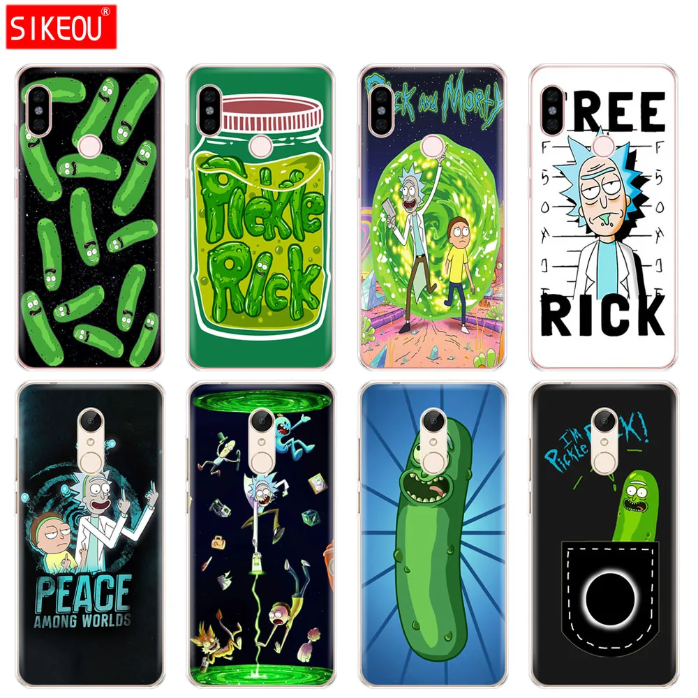 

Silicone Cover phone Case for Xiaomi redmi 5 4 1 1s 2 3 3s pro PLUS redmi note 4 4X 4A 5A Rick and Morty