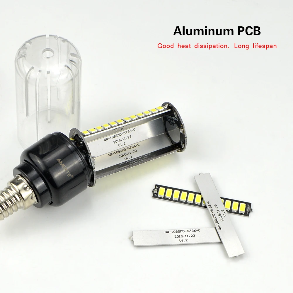 1 шт. SMD 5736 более яркие 5730 5733 светодиодные прожекторы лампы кукурузы 3 5 Вт 7 8 12 15 E27 85