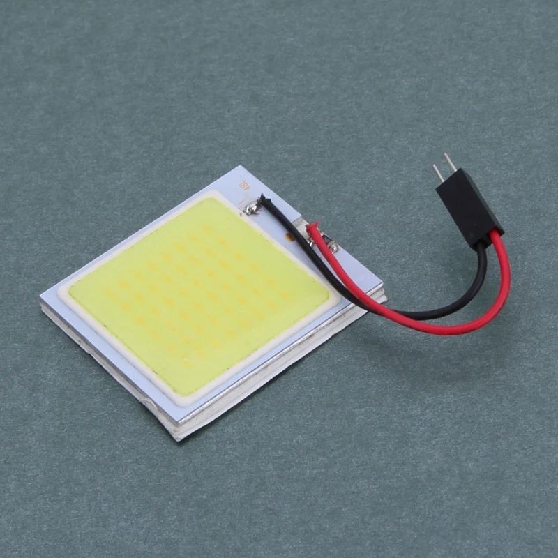 12V автомобильный светодиодный светильник COB 48 SMD авто чтение купол гирлянда лампа