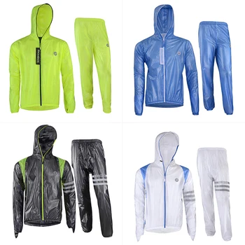 

Outdoor Bicycle Cycling Jersey Bike Bicycle Raincoat Breathable Waterproof Windproof Bike Rain Coat Riding Equipment Unisex