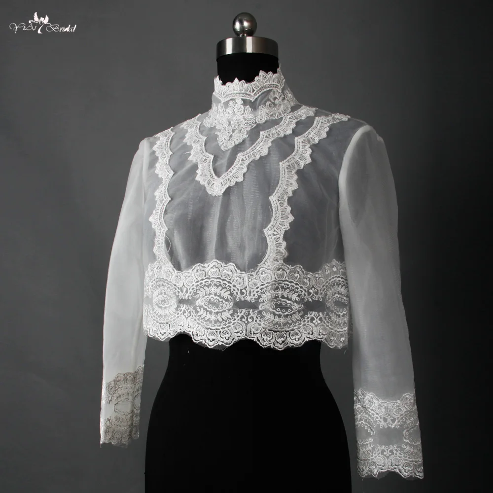 long sleeve wedding jacket