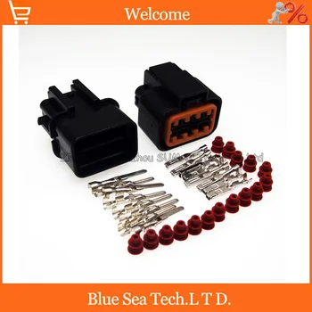 

8 Pin male&female Auto Head lamp/headlights connector,KUM car waterproof Electrical connector for HYUNDAI,KIA,Elantra etc.