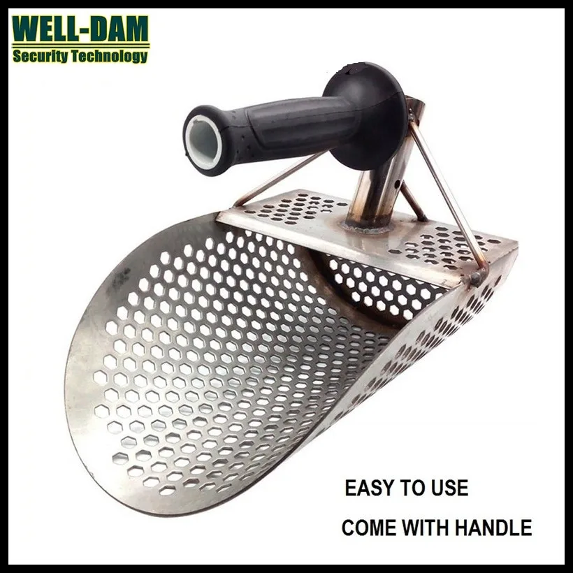 

Hand held gold detecting tools stainless steel sand scoop shovel beach sand scoop spade