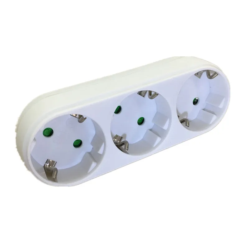 

European standard power supply Conversion plug German standard converter Extended socket