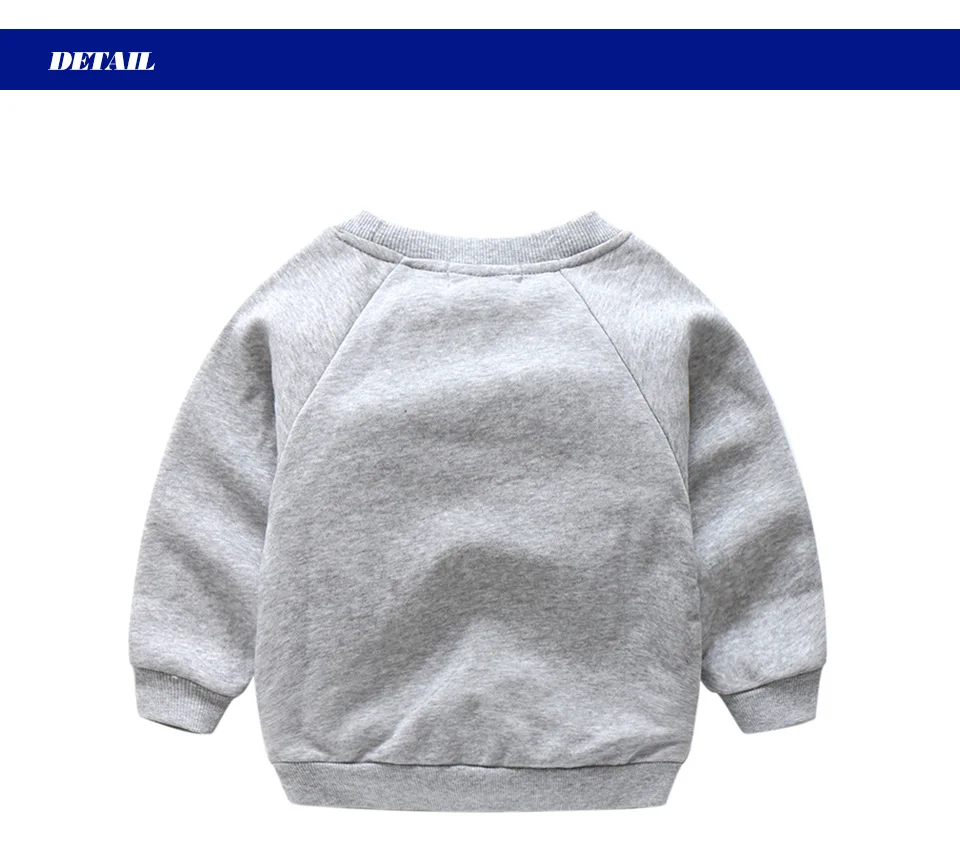 2018 New Year Children Spring Autumn Cartoon Dog Pattern Sweater For Boy Girl Long Sleeves 100%Cotton Tops Baby Clothes WY001 (6)