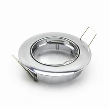 Встраиваемый потолочный Точечный светильник GU10 MR16 с цоколем, черный светильник, комплект 12 В 220 В для потолочного светильника с 50 мм лампами