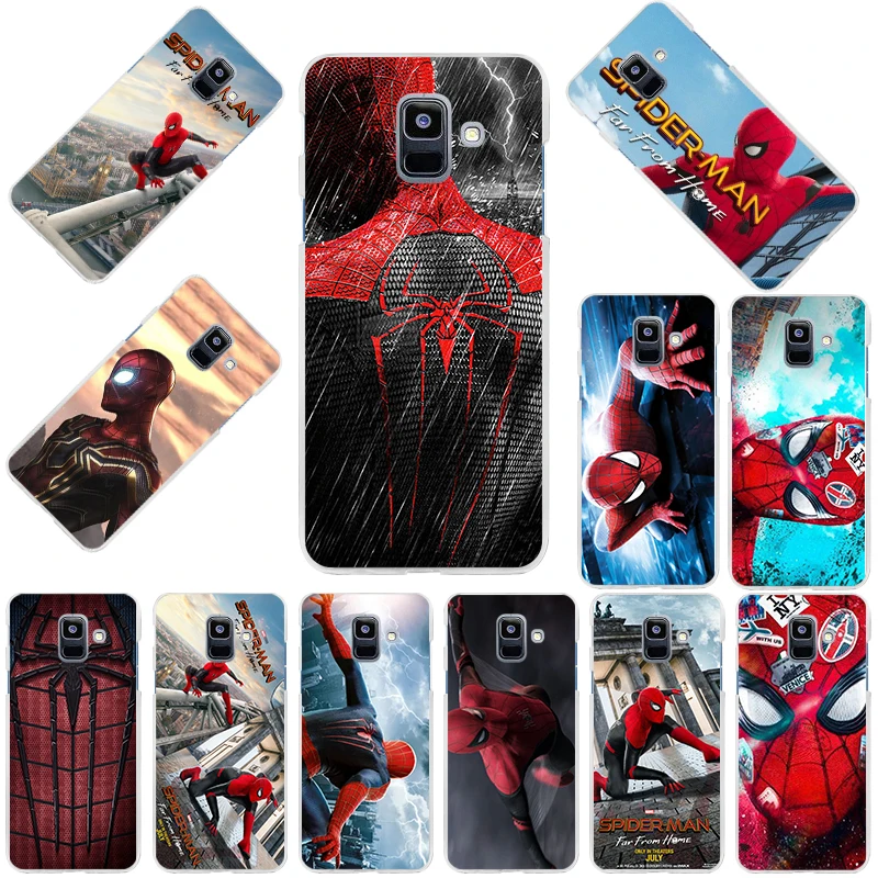 

Spider-man far from home Transparent Hard Case for Samsung Galaxy A8Star A9Pro A72018 A8S A82018 A6plus A510 A52017 A72017 cover