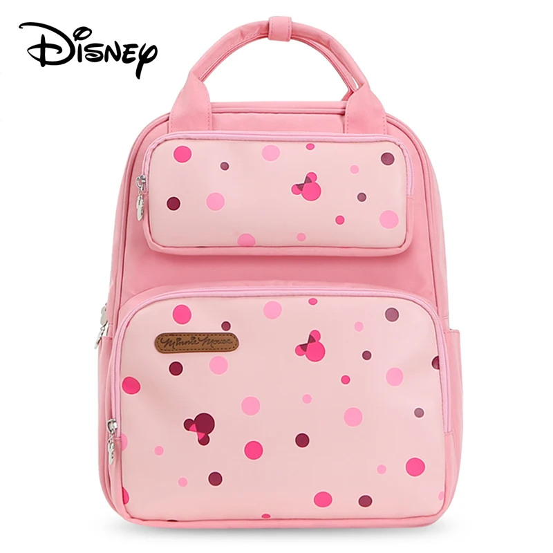 

Authentic Disney Mummy diaper bags Bottle Insulation backpack Nappy Stroller Bag for baby born Waterproof with USB heater DS9001