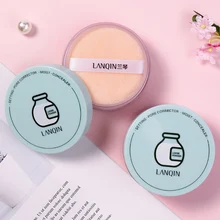 Покрытие пятен матовая фиксирующая пудра долговечная маслоконтроль водонепроницаемый чехол пятен пудра для лица, макияж