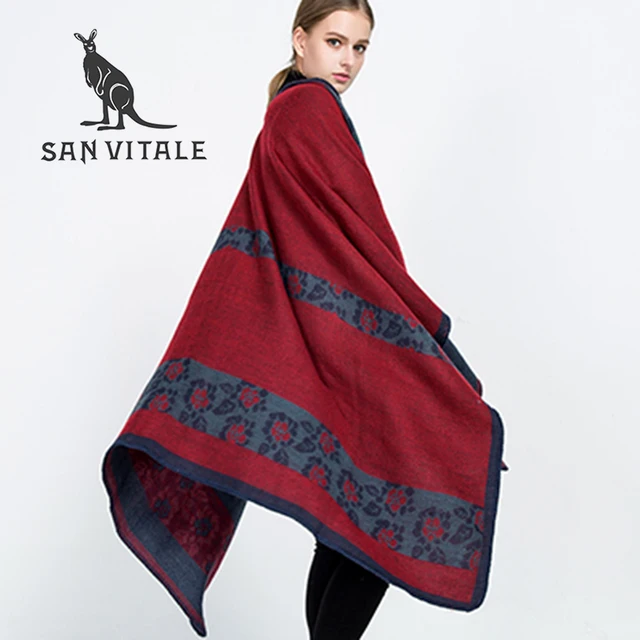 scarves women scarf winter warm stole poncho fall 2017 fashion scarfs christmas clothes high quality new - Christmas Scarfs scarves women scarf winter warm stole poncho fall 2017 fashion scarfs christmas clothes high quality new - Christmas Scarfs