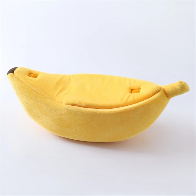 Banana Shape Cat Bed 5