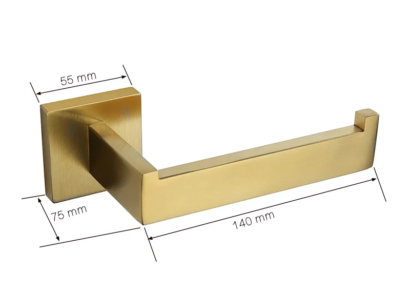 Аксессуары для ванной комнаты, Золотой Матовый держатель для полотенец, держатель для туалетной бумаги, кольцо для полотенец, крючок для банного халата, аксессуары для ванной комнаты