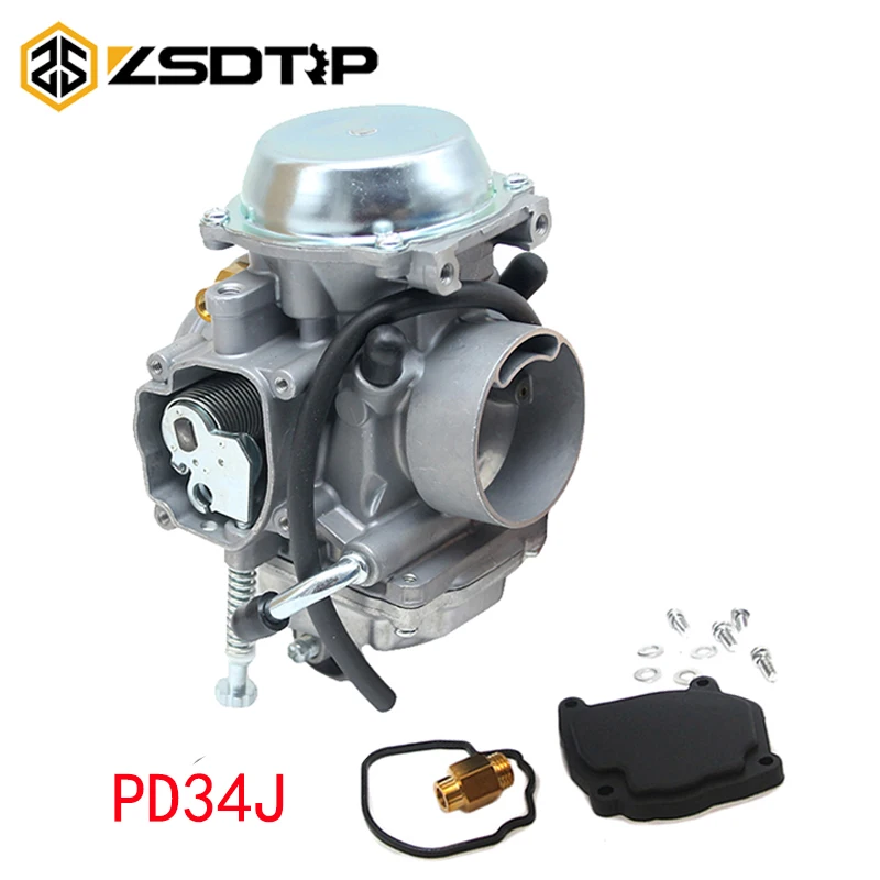 ZSDTRP PD34J карбюратор для Polaris Sportsman 700 4x4 MV7 соколиный глаз 300 400 скремблер 400 500 Большой Босс 500 четырёхкамерный карбюратор для квадроциклов