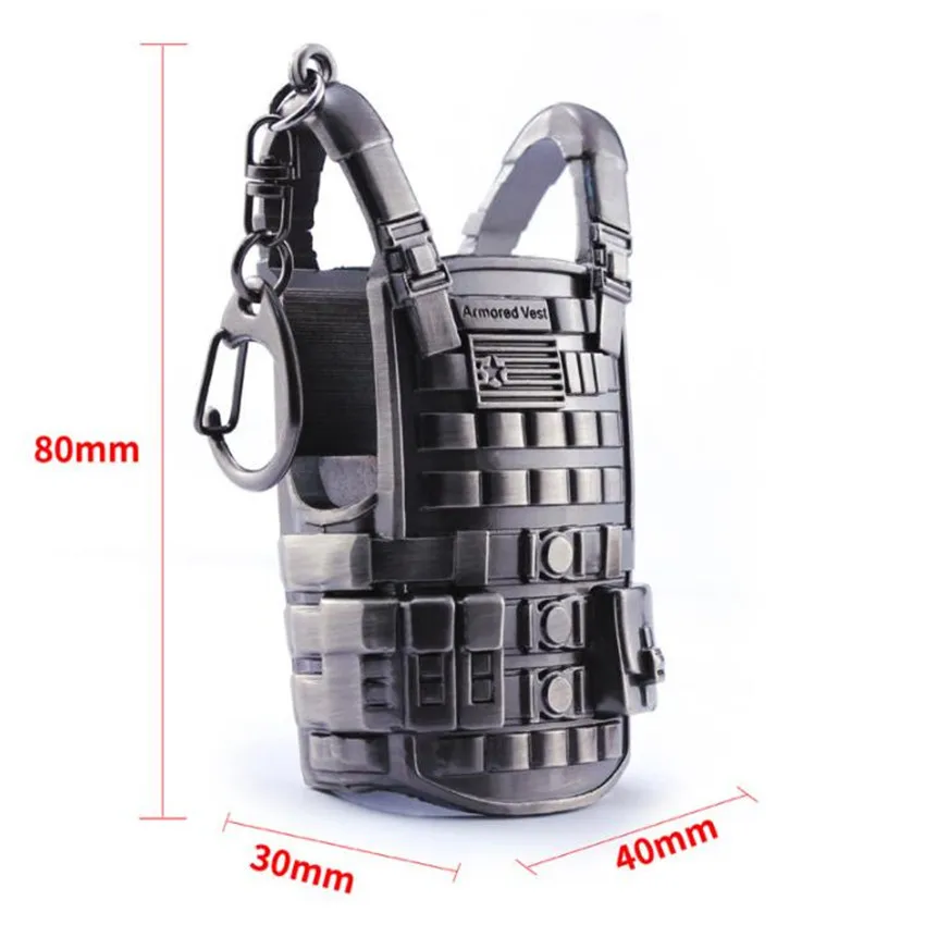  Game PUBG Playerunknown's Battlegrounds Cosplay Props Alloy Level 3 Vest Military Body Armor Model 