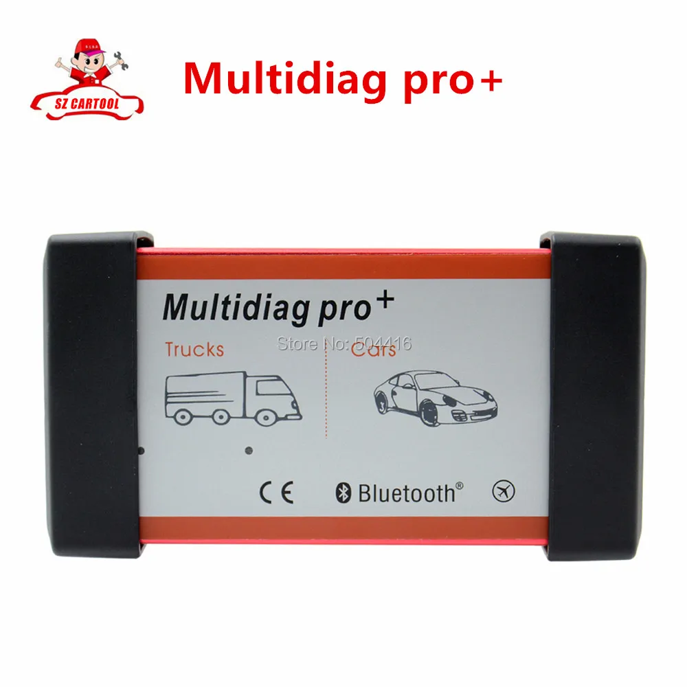 

2016 New SW V2014.3 Multidiag pro with Bluetooth for Cars/Trucks OBD2 Multi Diag pro Plus new design powerful Multi-diag pro