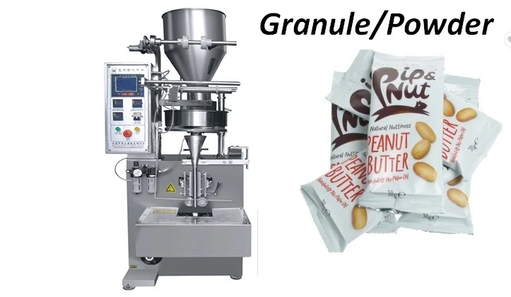 

304 stainless steel automatic sugar stick granule packing machine