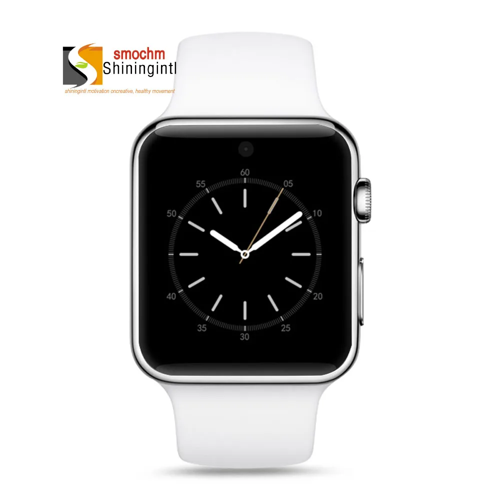 GSM SmartWatch MTK2502C Bluetooth спортивные умные часы камера SIM карта силикон для Apple Iphone Huawei