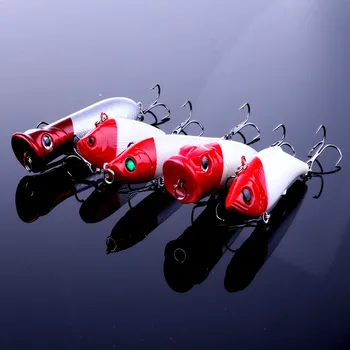 

Hot Sales Lot 5Pcs Hard Plastic VIB Fishing lures Frog Lure With Hook Top Saltwater Artificial Fish Bait Tackle