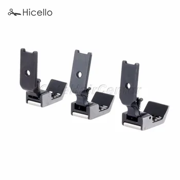 

R212 Foot Industrial Sewing Machine Roller Presser Double Needle Car Steel Rolling Feet 1/8 3/16 1/4 Professional tool Hicello