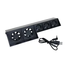 Супер USB Охлаждающий вентилятор кулер 5-кулер для Sony Playstation PS4 игровая консоль