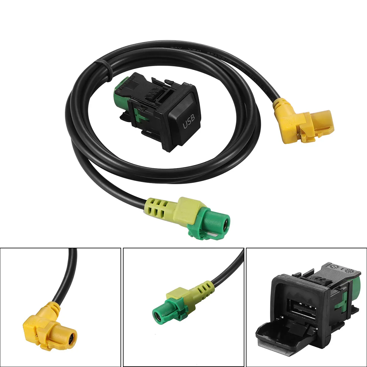 Автомобильный USB AUX вход адаптер переключатель и кабель провод для RRCD510/310 +/300 + Magotan