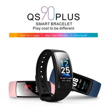 

Smart Bracelet Blood Pressure Heart Rate Monitor Waterproof Sport Fitness Tracker Pedometer Smart Wristband