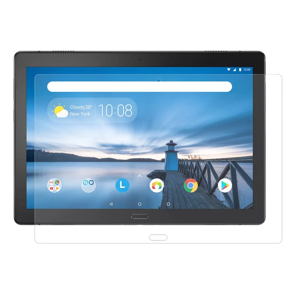 

ENKAY 10.1 inch Ultra Thin PET HD Tablet Screen Protective Film Protector Dirtproof Anti-fingerprint for Lenovo Tab P10