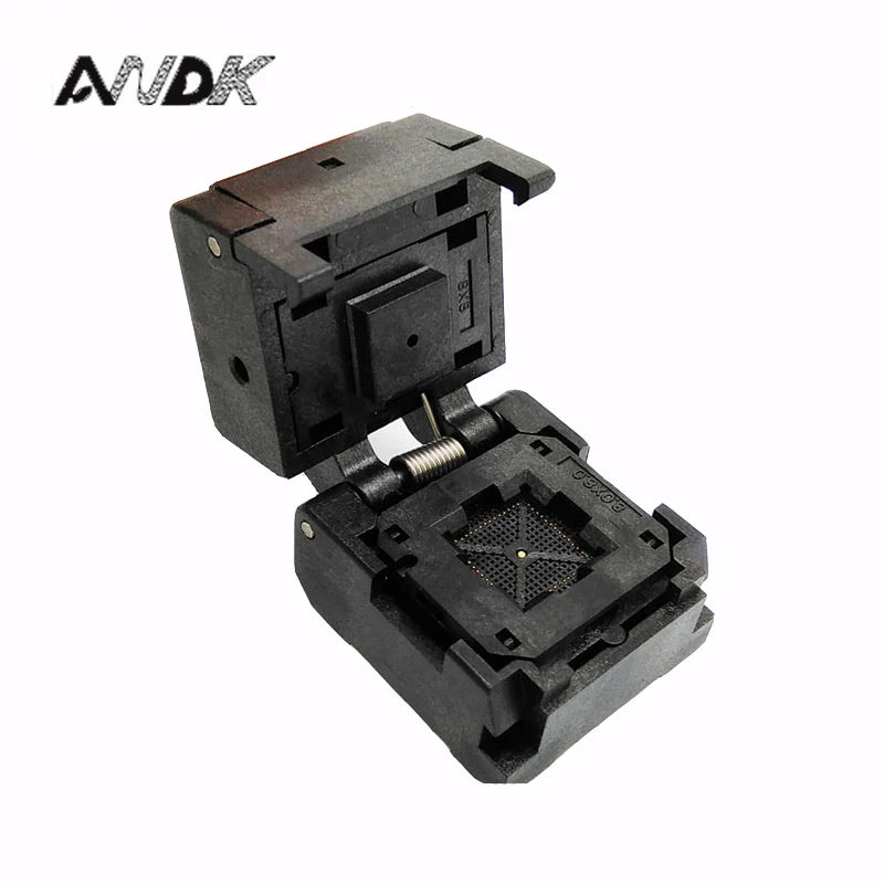 QFN56 MLF56 WLCSP56 Burn in Socket Adapter Pin Pitch 0.5mm IC Body Size