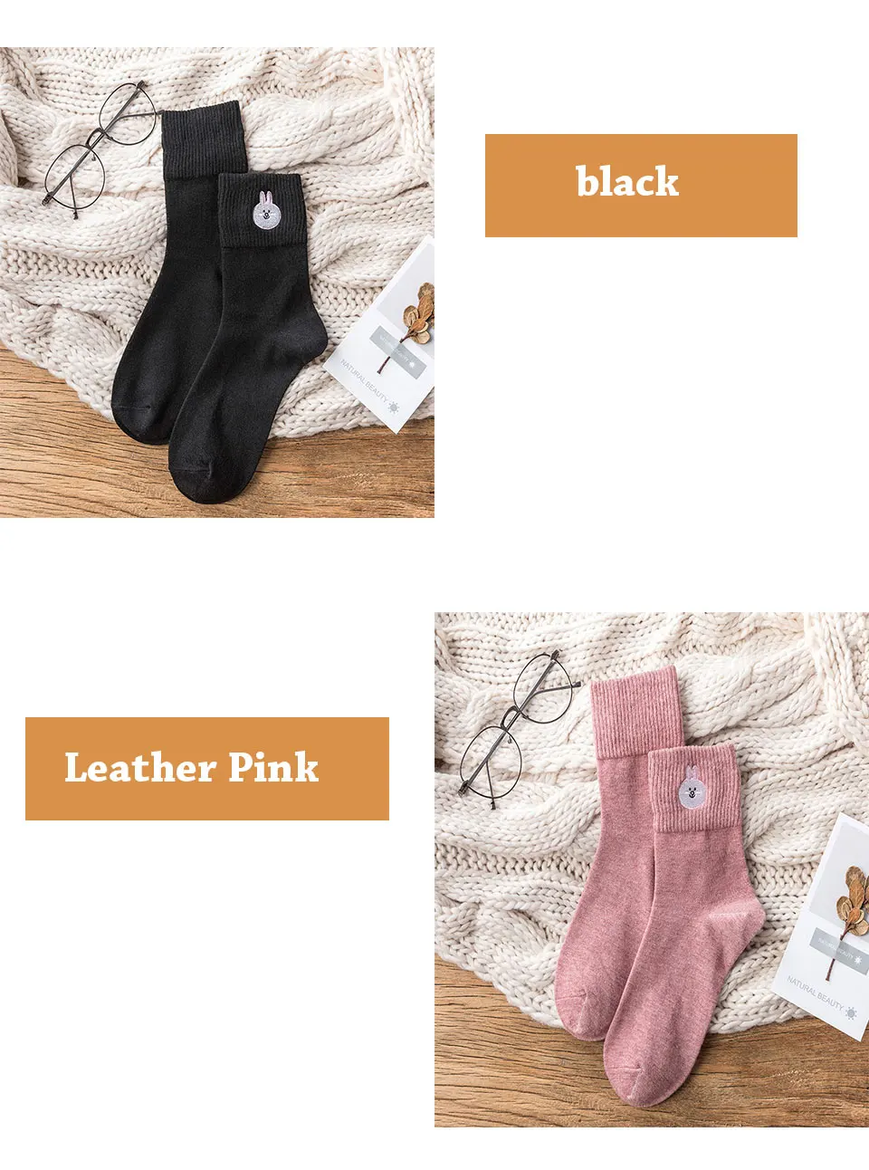 Hot Fashion Cartoon Cute Short Socks Women Harajuku Comfortable Lovely Girl Cotton Sock Comfortable Lovely In Spring Summer (4)