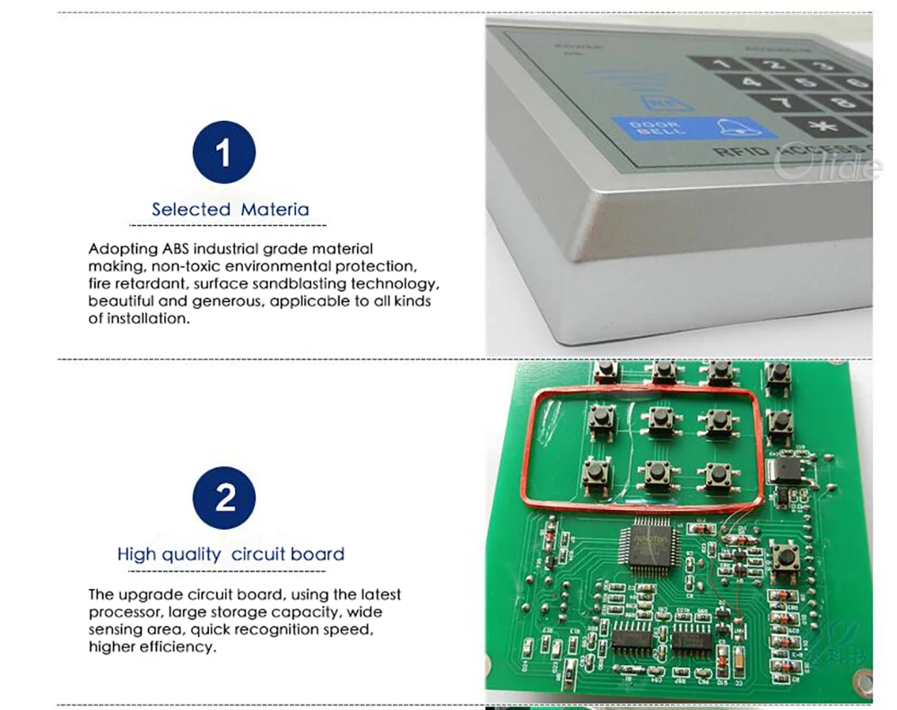 RFID Card Reader Access Keypad AD2000-M9