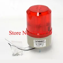 Поставка отечественная красная DC 12 V 3 шт. Резьбовая оправа тип электрическая сигнальная лампа вилочного погрузчика N-1081J с голосовой DC 12 V сигнальная лампа