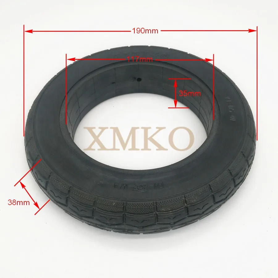 200x40 электрический скутер твердые шины 8 дюймов складной велосипед шины скутер коляска колеса аксессуары бескамерные твердые шины