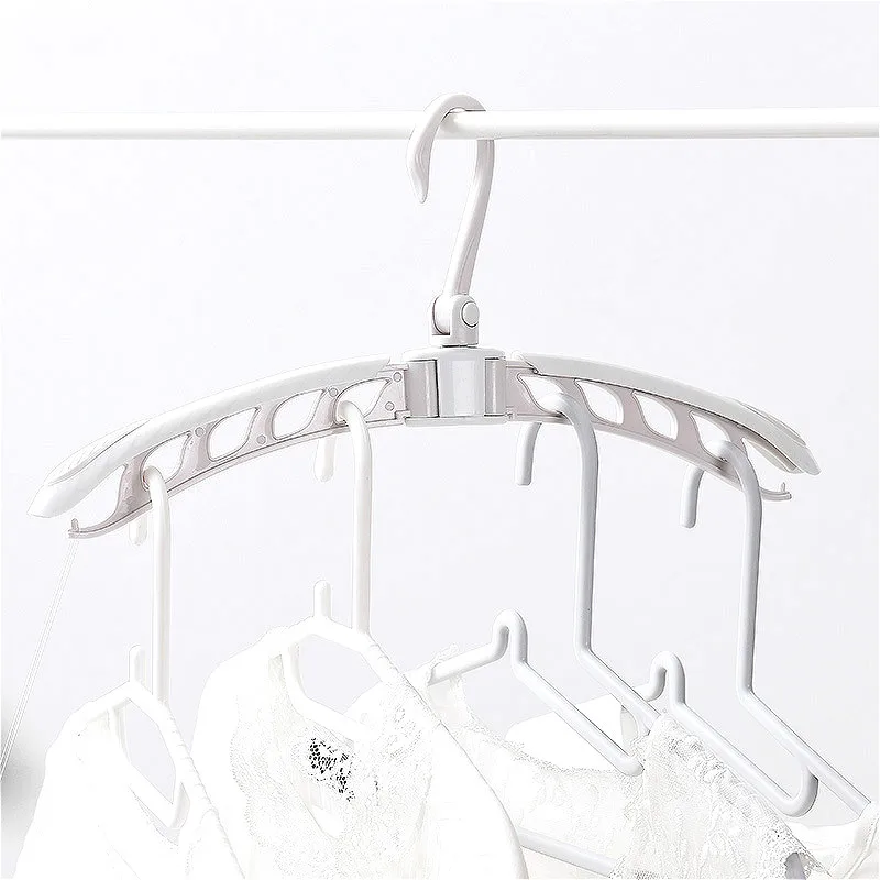 البلاستيك للطي رف تجفيف الملابس المحمولة السفر شماعات سحرية تمتد الغسيل رفوف حامل الأطفال الكبار خزانة تخزين الرف